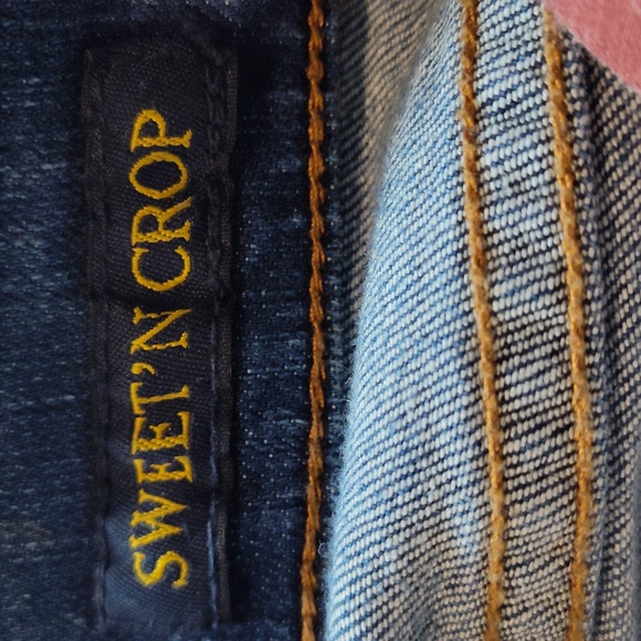 Women's Lucky Brand Sweet'N Crop Denim Blue Jeans Size 6/28 - Picture 9 of 11
